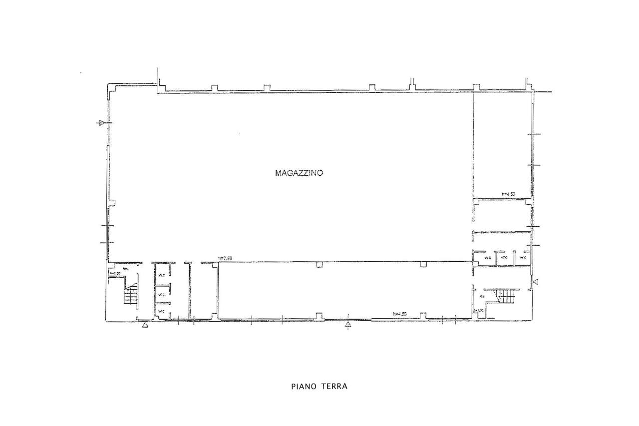 Capannone in , Monteroni D'Arbia, {3} - Planimetria 1