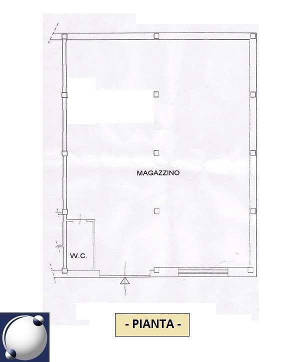 Magazzino in {3}, - Planimetria 1