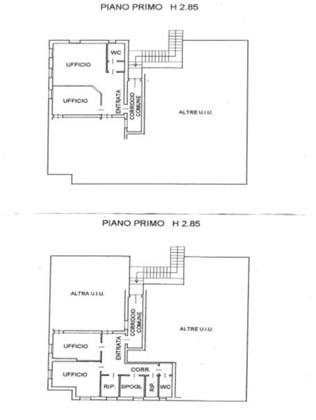 Ufficio in Via Provinciale Sud, Fosso', {3} - Planimetria 1