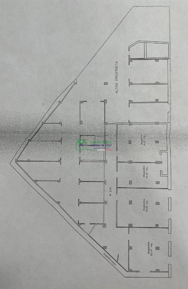 Locale commerciale in Via San Giuliano - Via Trapani Rocciola, Modica, {3} - Planimetria 1