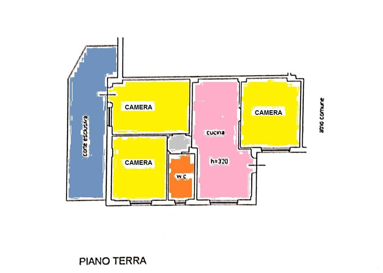 Appartamento in vendita, Via Santa Chiara 19, Larino - Planimetria 1