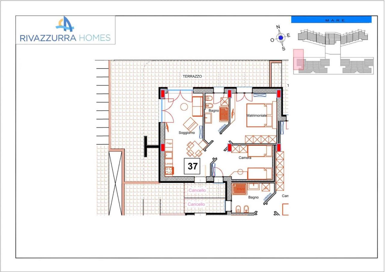 Quadrilocale in vendita, Termoli - Planimetria 1