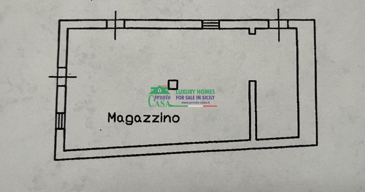 Magazzino in , Scicli, {3} - Planimetria 1