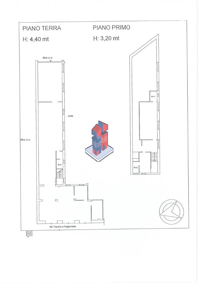 Negozio in Poggioreale - Via Traccia, Napoli, {3} - Planimetria 1