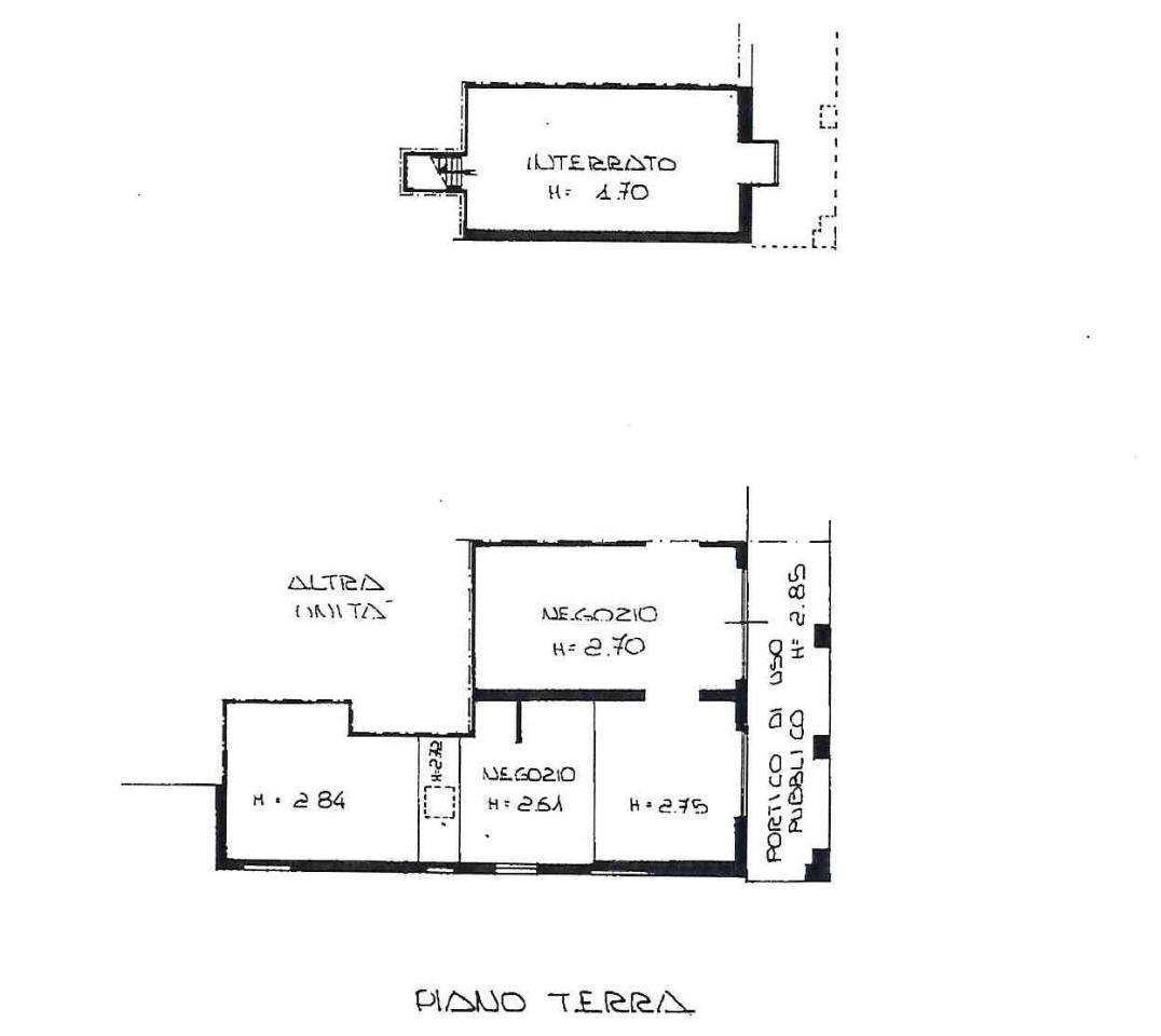 Negozio in Via Garibaldi 72, Piove Di Sacco, {3} - Planimetria 1