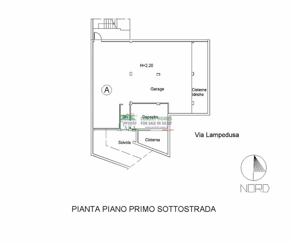 Albergo in Via Lampedusa, Santa Croce Camerina, {3} - Planimetria 1