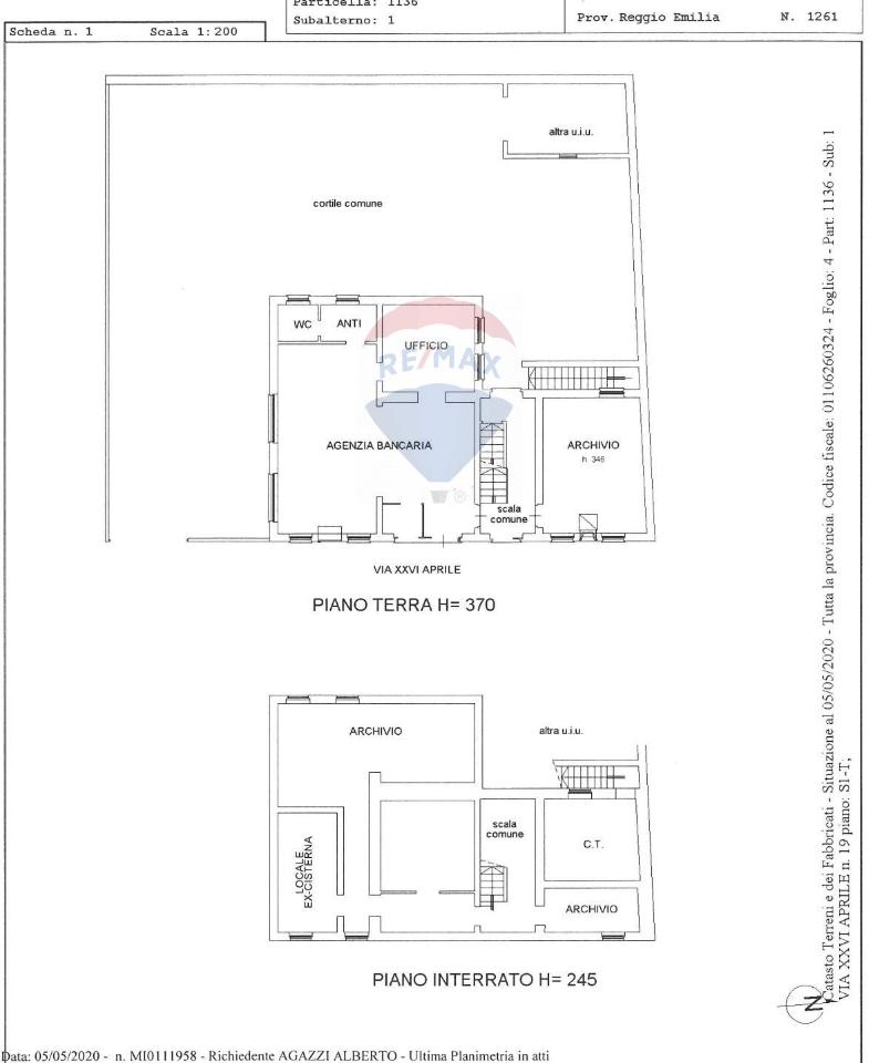 Ufficio in Via XXVI Aprile 23, Palestro, {3} - Planimetria 1