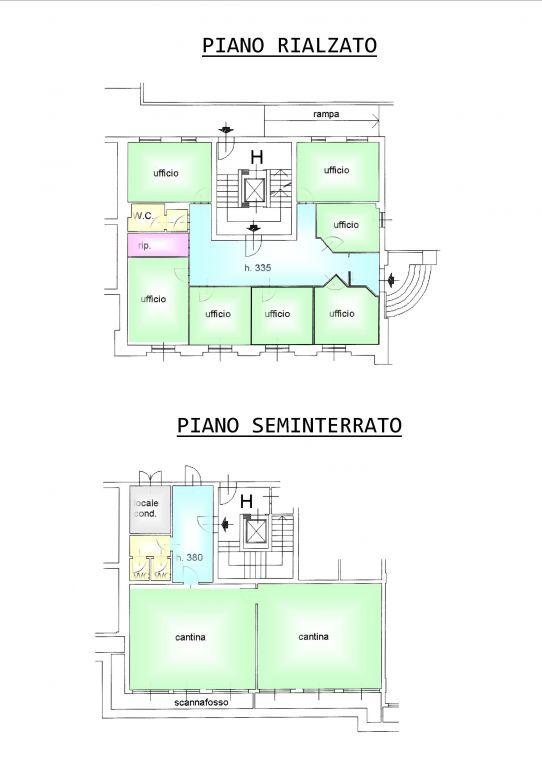 Ufficio in Via Senese, Grosseto, {3} - Planimetria 1