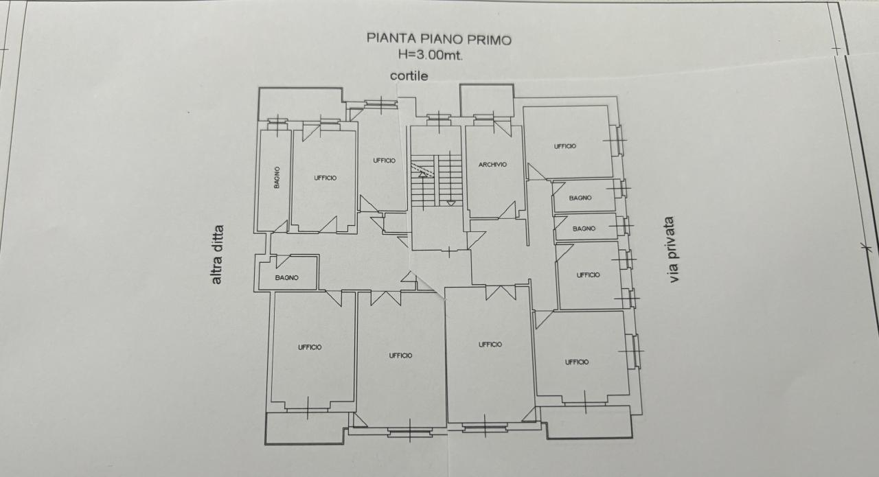 Ufficio in Corso Giambone 63, Torino, {3} - Planimetria 1