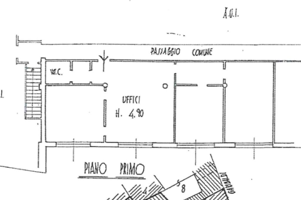Ufficio in Via Verdi 10, Legnano, {3} - Planimetria 1