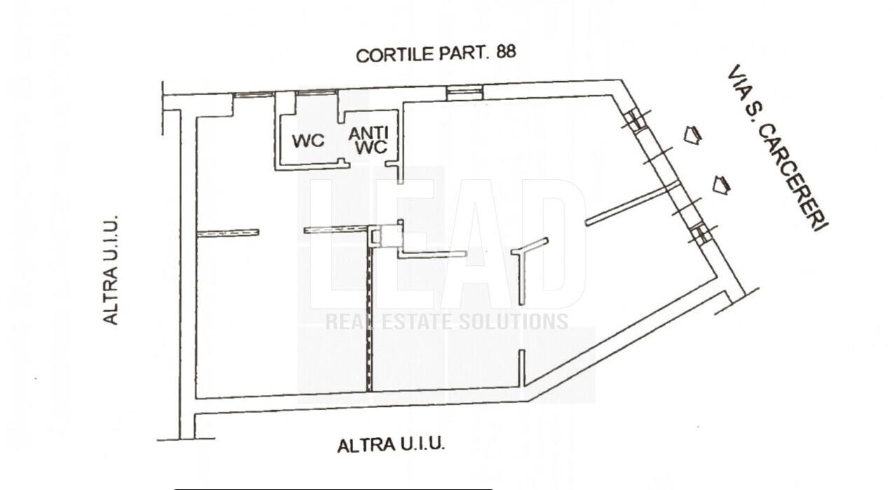 Locale commerciale in , Roma, {3} - Planimetria 1