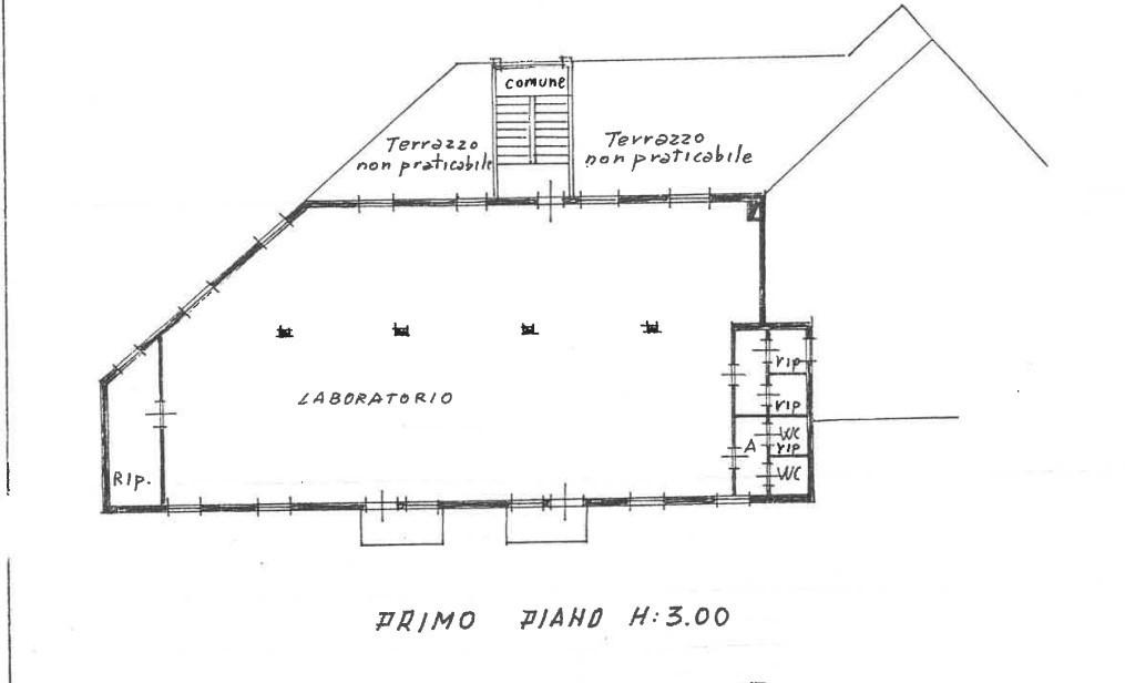 Laboratorio in , Modena, {3} - Planimetria 1