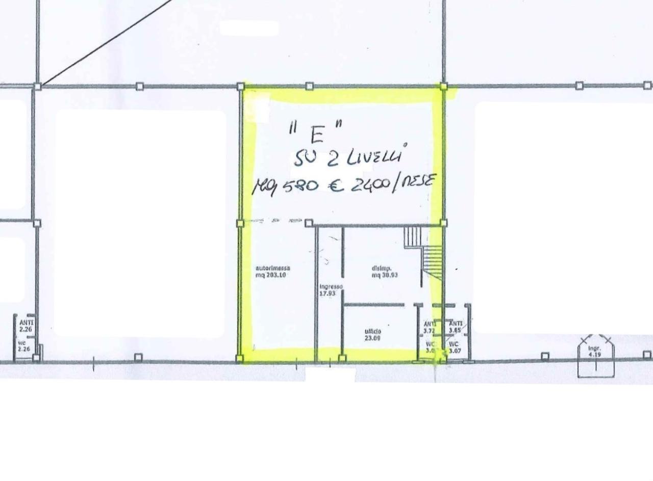 Negozio in Via Muzza, Valsamoggia, {3} - Planimetria 1