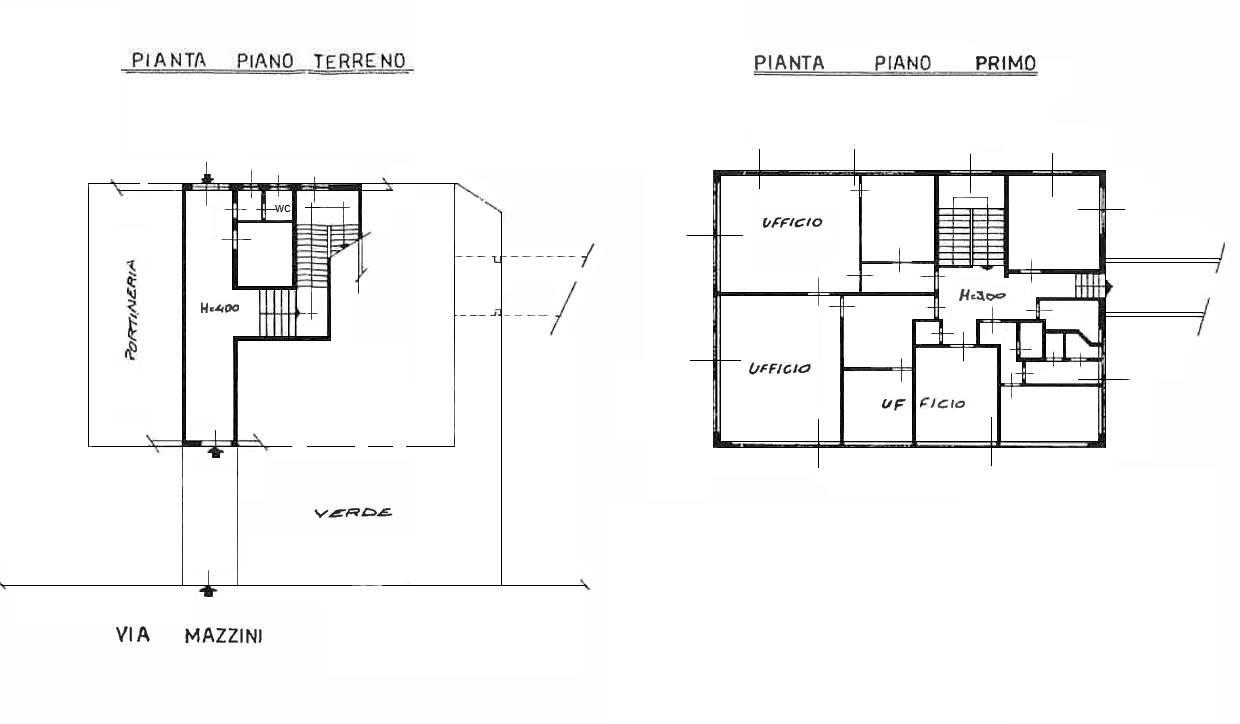 Ufficio in Via Mazzini, Sesto San Giovanni, {3} - Planimetria 1