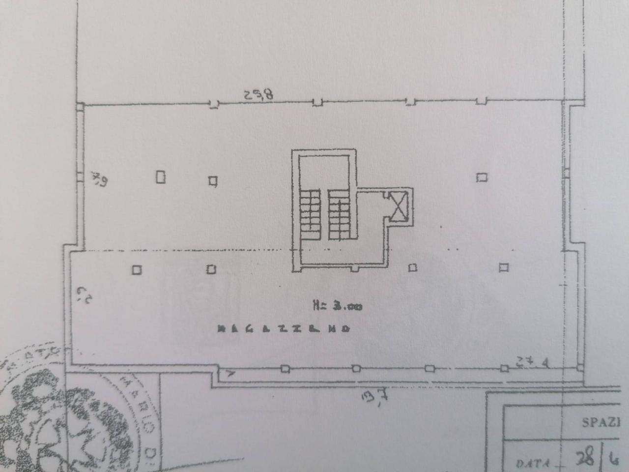 Magazzino in Via Corsica, Brescia, {3} - Planimetria 1
