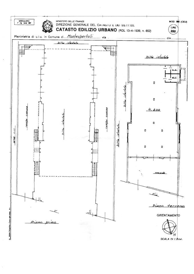 Negozio in Via delle Fontanelle, Montespertoli, {3} - Planimetria 1