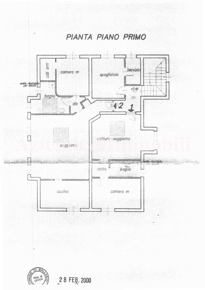 Ristorante in Via Prato Caminaccio, Ballabio, {3} - Planimetria 1