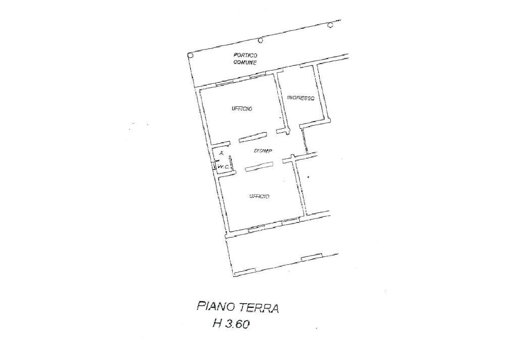 Ufficio in Via Manzoni 32, Montegrotto Terme, {3} - Planimetria 1