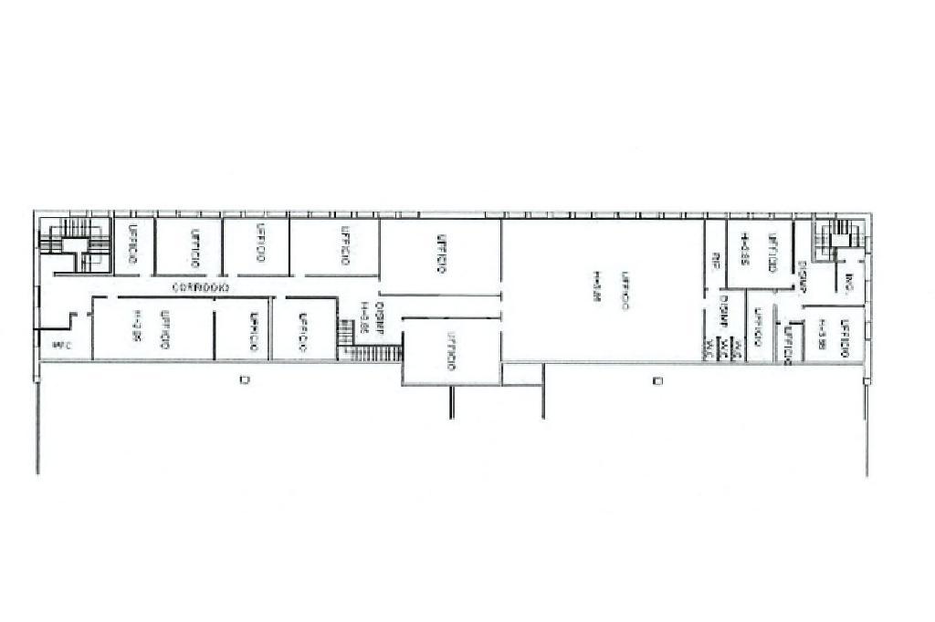 Ufficio in Via Donatello 104, Albignasego, {3} - Planimetria 1