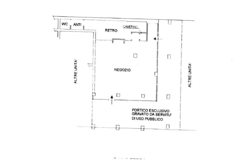 Negozio in Via Antonio Meucci, Montegrotto Terme, {3} - Planimetria 1