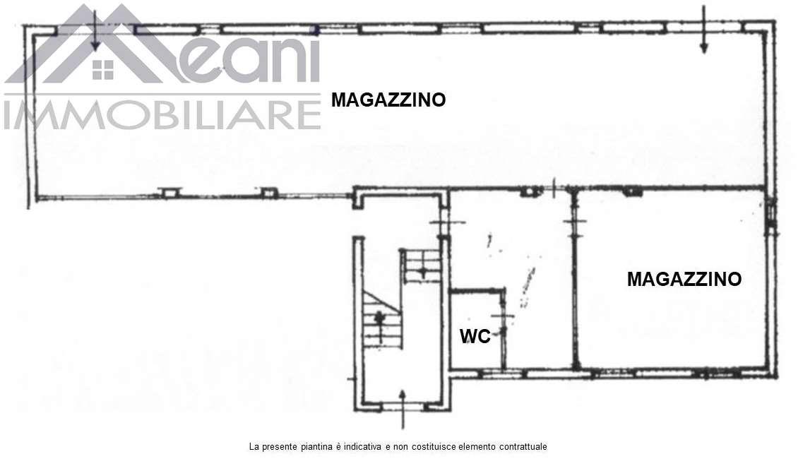 Magazzino in Via Matteotti, Vidigulfo, {3} - Planimetria 1