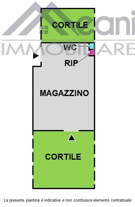 Capannone in Via IV Novembre, Vidigulfo, {3} - Planimetria 1