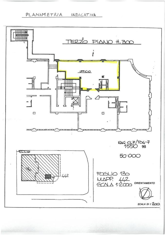 Ufficio in Via Galileo Galilei 6, Faenza, {3} - Planimetria 1