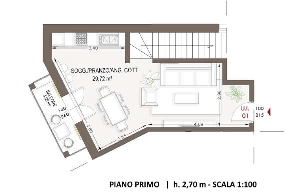 3-room flat in Strada Statale 1 278, Luni - Photo 1