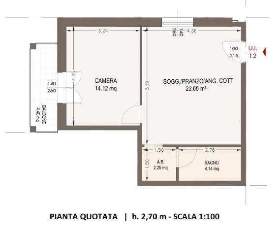 Zweizimmerwohnung in Strada Statale 1 278, Luni - Foto 1