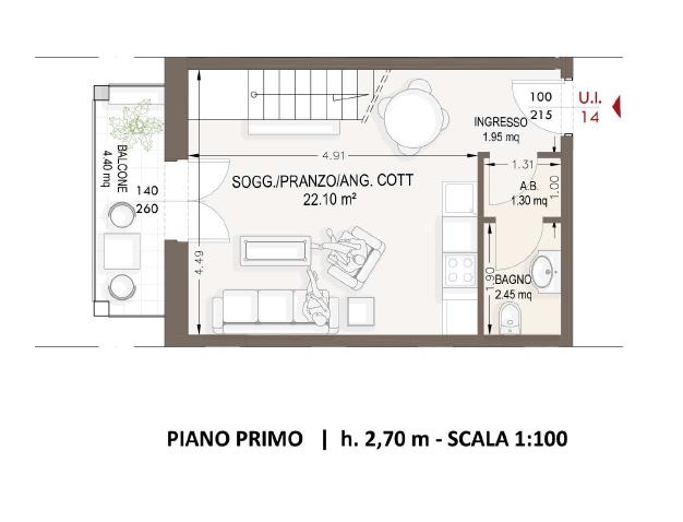 3-room flat in Strada Statale 1 278, Luni - Photo 1