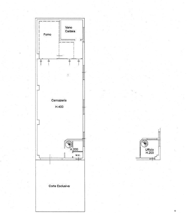 Capannone in Via Colle delle Api, Campobasso, {3} - Planimetria 1