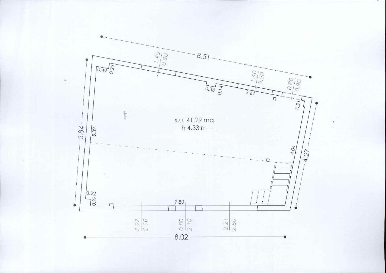 Immobile commerciale in Via Provinciale, Trescore Balneario, {3} - Planimetria 1