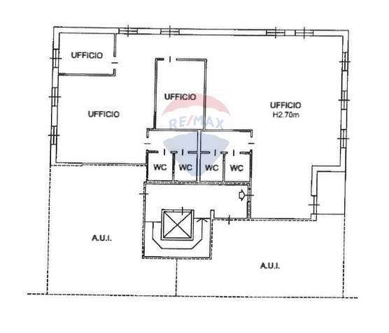 Ufficio in Via Lungolago di Calcinate 88, Varese, {3} - Planimetria 1