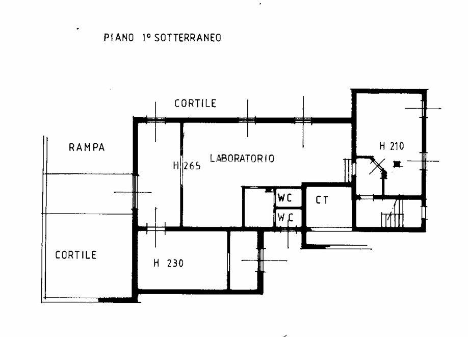 Laboratorio in Via Ghisallo, Brugherio, {3} - Planimetria 1
