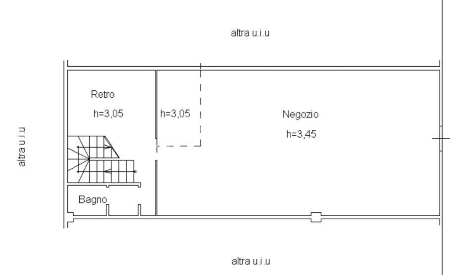 Negozio in Piazza Marie Curie, Castenaso, {3} - Planimetria 1