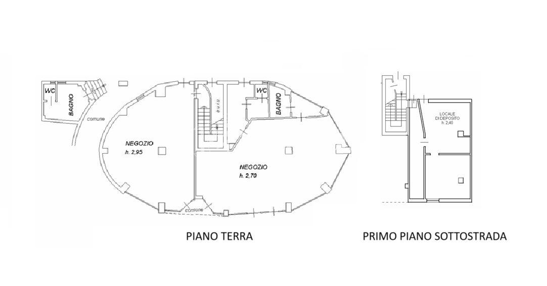 Negozio in Via Ginevrina Fossano, Cantu', {3} - Planimetria 1