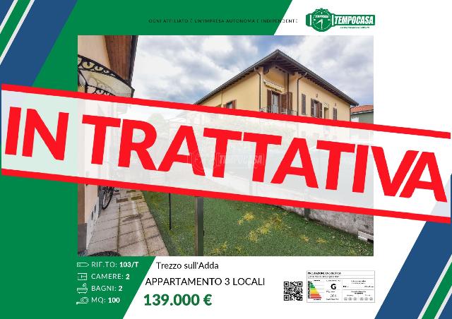 Dreizimmerwohnung in Via Giovanni Pascoli 3, Trezzo sull'Adda - Foto 1