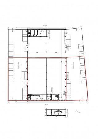 Capannone in Via Po 40-42, San Giuliano Milanese, {3} - Planimetria 1