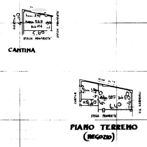 Negozio in Via Antonio Carnevali, Milano, {3} - Planimetria 1