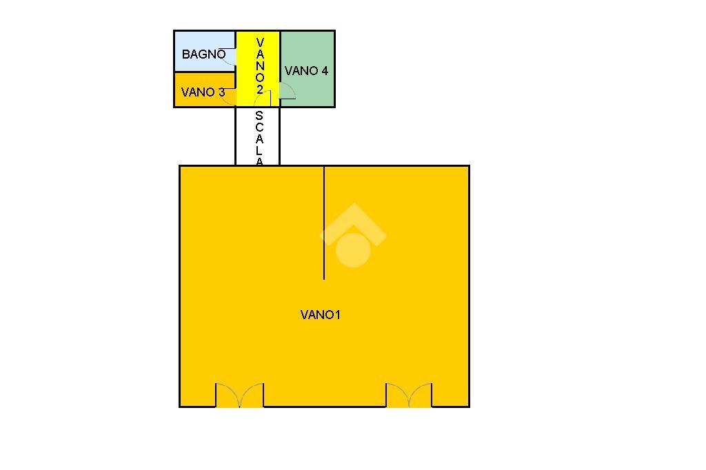 Laboratorio in Viale Privato delle Nebulose, Napoli, {3} - Planimetria 1