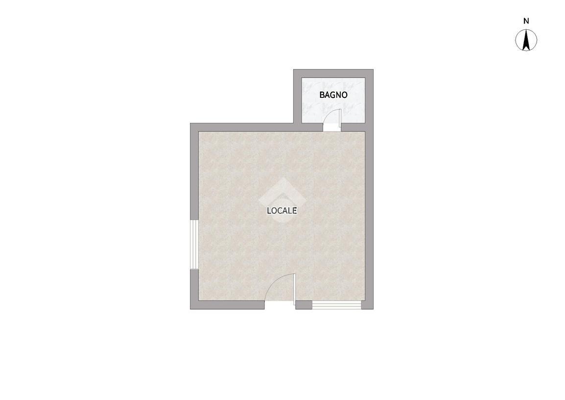 Negozio in Via Canonico Stornaiuolo 34, Napoli, {3} - Planimetria 1