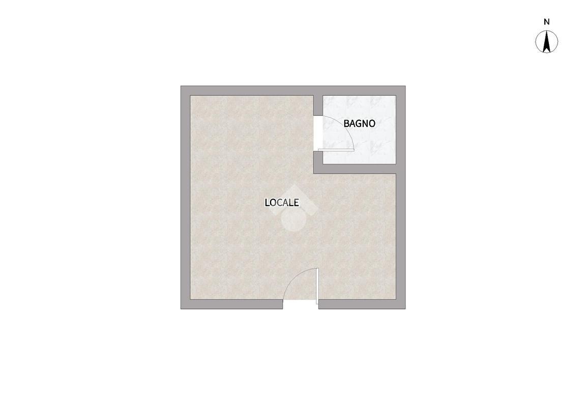 Negozio in Via dell'Abbondanza 38, Napoli, {3} - Planimetria 1