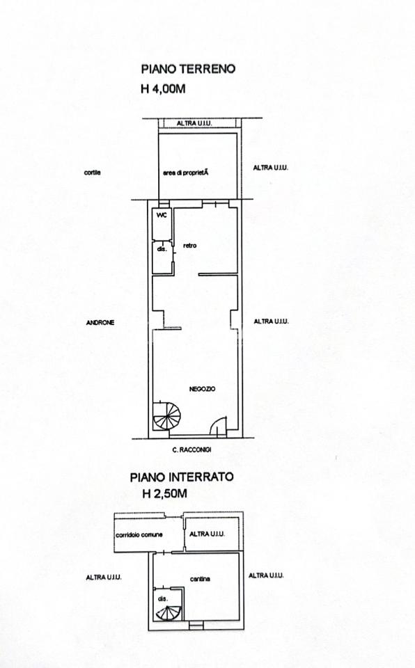 Negozio in Corso Racconigi, Torino, {3} - Planimetria 1