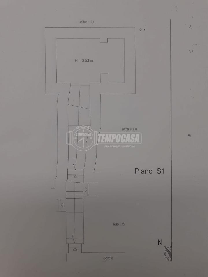 Magazzino in Via Banchi Nuovi, Napoli, {3} - Planimetria 1