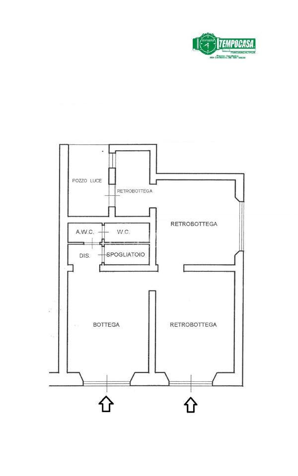 Negozio in Via Antonio Salandra 46, Messina, {3} - Planimetria 1