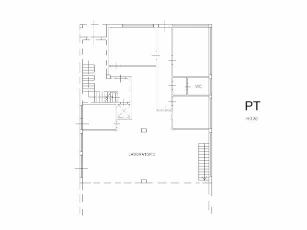 Laboratorio in Via Fratelli Bandiera, Sant'Elpidio A Mare, {3} - Planimetria 1