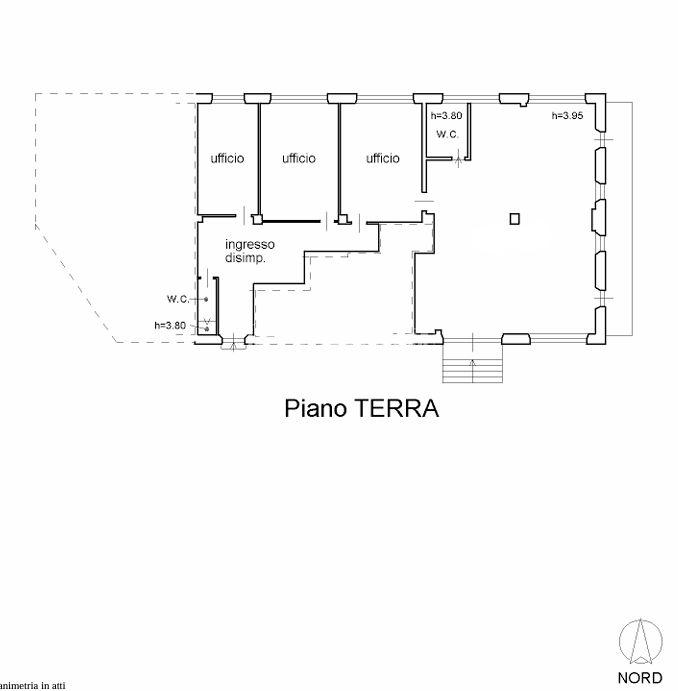 Laboratorio in Via Alcide De Gasperi, Montelupone, {3} - Planimetria 1
