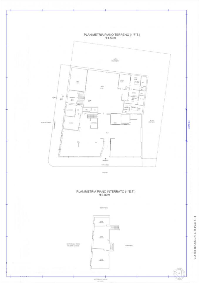 Capannone in Via Sette Comuni 68, Torino, {3} - Planimetria 1