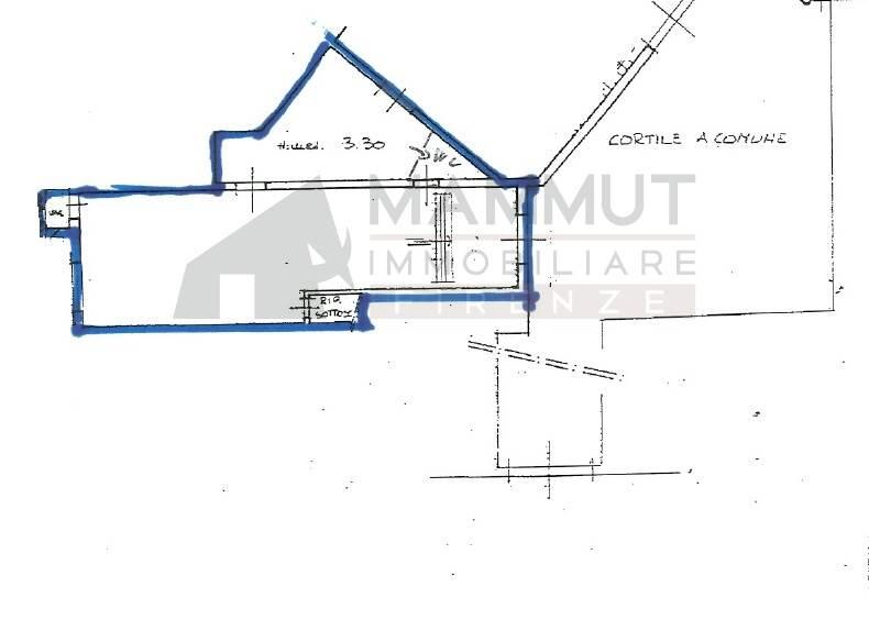 Magazzino in , Firenze, {3} - Planimetria 1