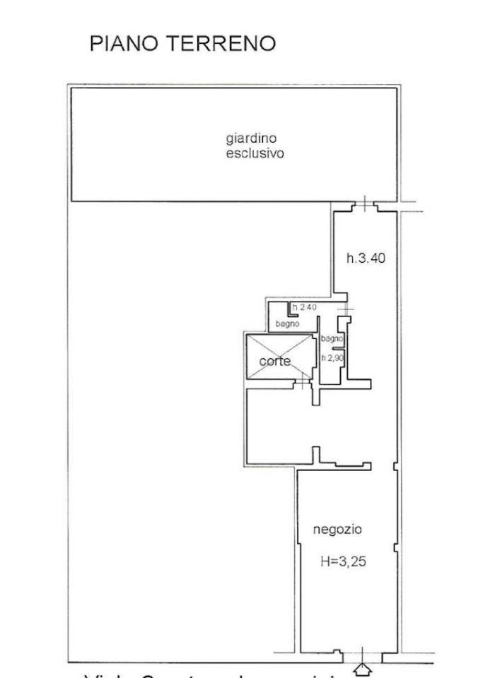 Negozio in , Firenze, {3} - Planimetria 1